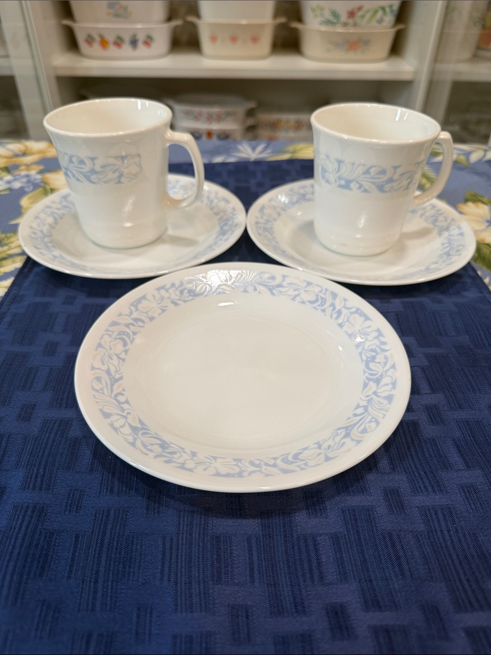 Vintage Corelle Sea & Sand set of five